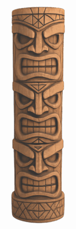 Mai-Tiki Tiki Pole